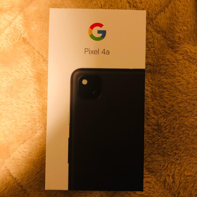 Google Pixel(グーグルピクセル)の【美品】Google Pixel4a 128GB＋Google公式スマホケース スマホ/家電/カメラのスマートフォン/携帯電話(スマートフォン本体)の商品写真