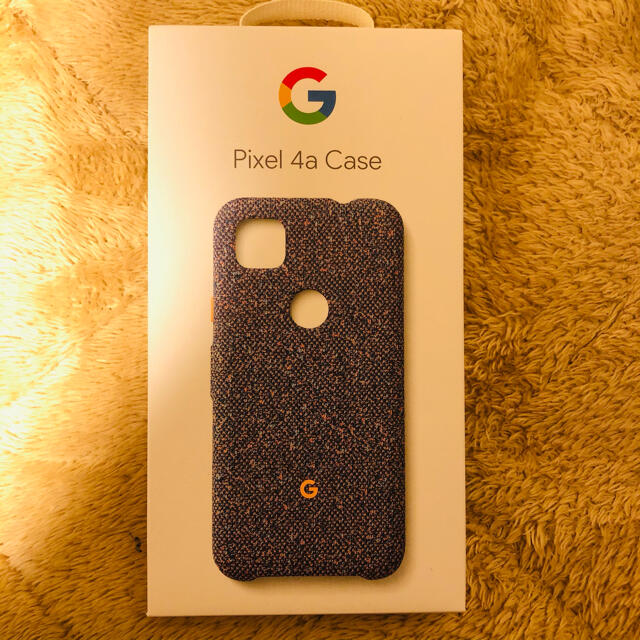 Google Pixel(グーグルピクセル)の【美品】Google Pixel4a 128GB＋Google公式スマホケース スマホ/家電/カメラのスマートフォン/携帯電話(スマートフォン本体)の商品写真