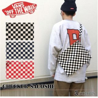 ヴァンズ(VANS)の【新品未使用】VANS Checker Sacoche バンズ　サコッシュ(ショルダーバッグ)