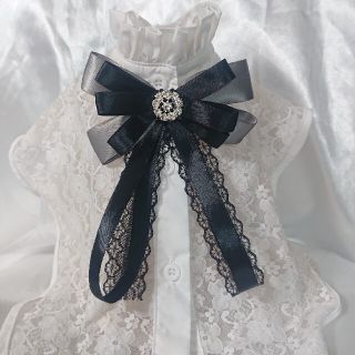 ハンドメイド♡量産型リボン  ブローチ♡２webタイプ(コサージュ/ブローチ)