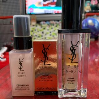 イヴサンローランボーテ(Yves Saint Laurent Beaute)のYSL☆ピュアショットナイトセラム☆試供品付き(美容液)