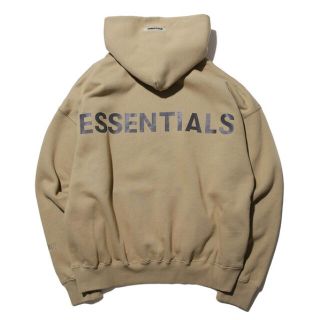 エッセンシャル(Essential)のessentials tan パーカー リフレクター(パーカー)