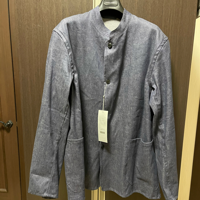 石見銀山 21SS COMOLIリネンコットン スタンドカラーセットアップ 3