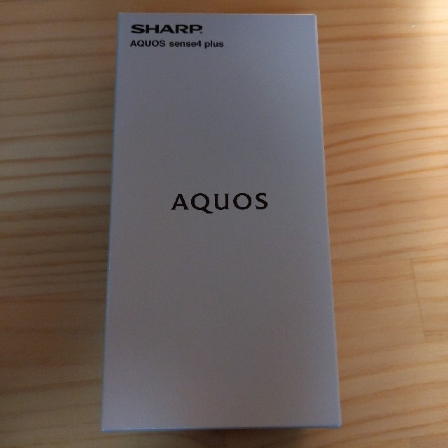AQUOS - aquos sense4 plus ブラック 新品・未開封品 sh-m16