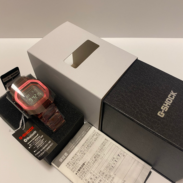 G-SHOCK(ジーショック)のG-SHOCK   Bluetooth GMW-B5000RD-4JF メンズ メンズの時計(腕時計(デジタル))の商品写真