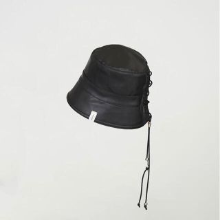 ピースマイナスワン PMO LEATHER BUCKET HAT #1 レザーバケットハット帽子 メンズ