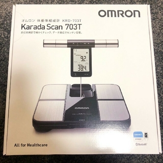 オムロン(OMRON)のオムロン 体重体組成計KRD-703T カラダスキャン KRD-703T(体重計/体脂肪計)