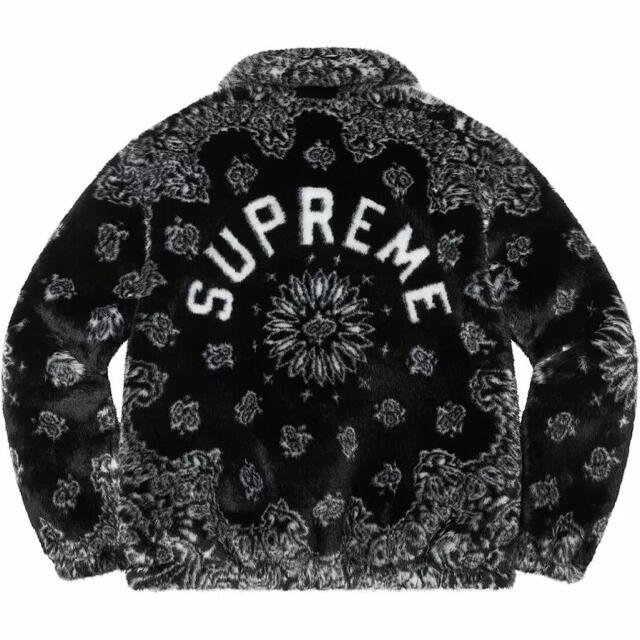 Supreme(シュプリーム)のM Supreme Bandana Faux Fur Bomber Jacket メンズのジャケット/アウター(ブルゾン)の商品写真