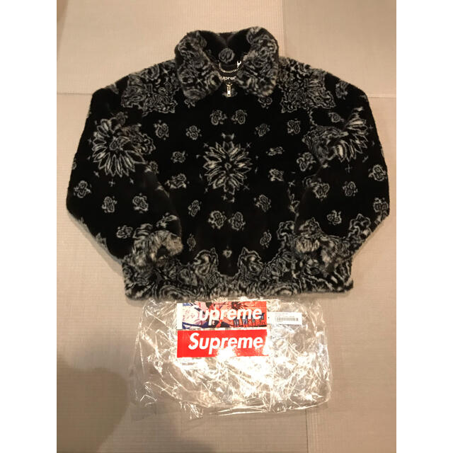 Supreme(シュプリーム)のM Supreme Bandana Faux Fur Bomber Jacket メンズのジャケット/アウター(ブルゾン)の商品写真