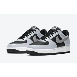 ナイキ(NIKE)のNIKE AIR FORCE 1 黒蛇 " SILVER SNAKE "(スニーカー)