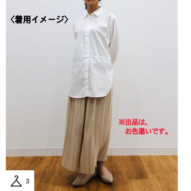 UNIQLO(ユニクロ)の【新品・未使用】JWANDERSN コラボ デニム ロングシャツ（ブルー） レディースのトップス(シャツ/ブラウス(長袖/七分))の商品写真