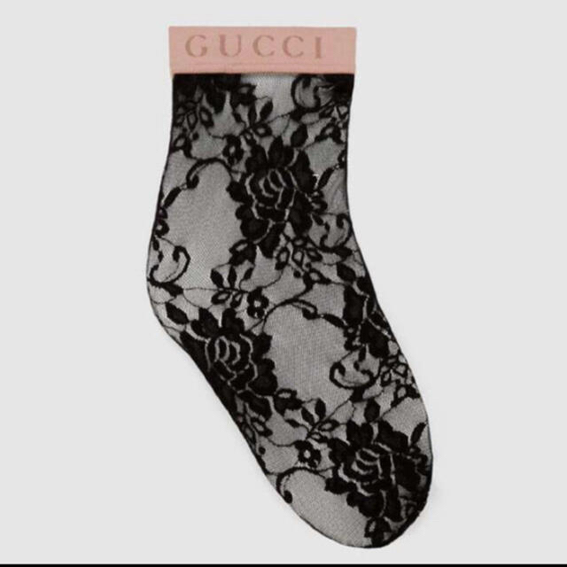 Gucci(グッチ)のgucci フローラルレースソックス レディースのレッグウェア(ソックス)の商品写真