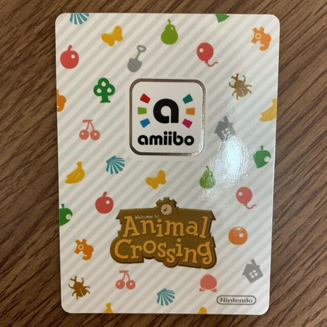 任天堂(ニンテンドウ)のあつまれどうぶつの森amiiboカード　ジュン エンタメ/ホビーのアニメグッズ(カード)の商品写真