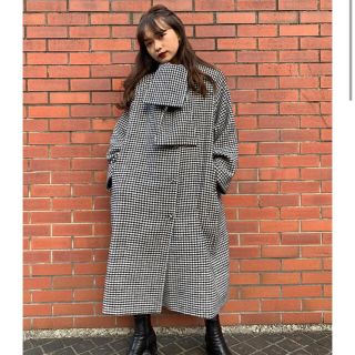 60s french style 2 way coat