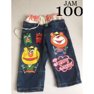 ジャム(JAM)のJAM  パンツ　デニムパンツ　長ズボン　ワッペン　100(パンツ/スパッツ)