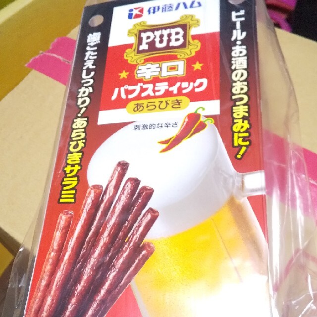 伊藤ハム(イトウハム)の伊藤ハム辛口パブスティックサラミ 食品/飲料/酒の加工食品(乾物)の商品写真