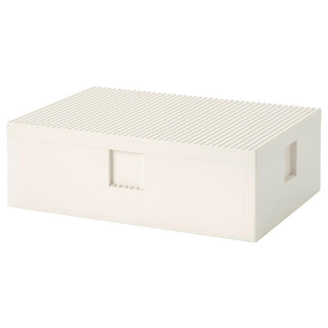 IKEA(イケア)のBYGGLEK ビッグレク レゴ®ボックス ふた付き35x26x12 cm キッズ/ベビー/マタニティのおもちゃ(積み木/ブロック)の商品写真