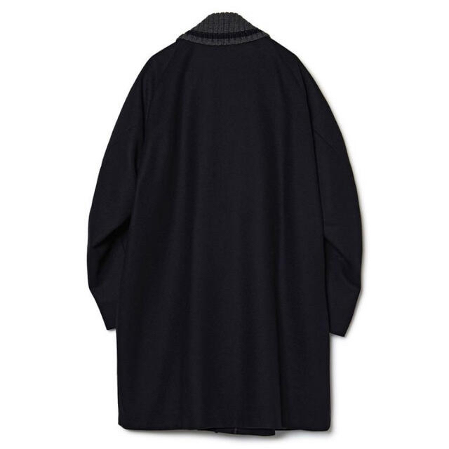 kolor(カラー)のkolor 20aw Knit Docking Melton Coat メンズのジャケット/アウター(ステンカラーコート)の商品写真
