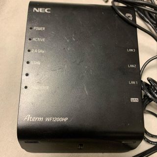 エヌイーシー(NEC)のNEC PA-WF1200HP wifi ルーター(PC周辺機器)