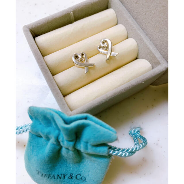 TIFFANY&Co. (ティファニー) ラビングハートピアス シルバー925 - ピアス