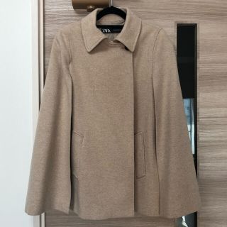 ザラ(ZARA)のあ様専用　ZARA ザラ　ケープコート　ベージュ(ポンチョ)