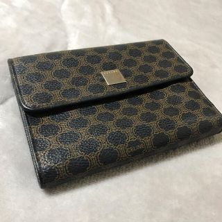 セリーヌ(celine)のセリーヌ　マカダム柄　二つ折り財布(財布)