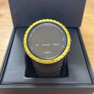 スント 時計(メンズ)(イエロー/黄色系)の通販 59点 | SUUNTOのメンズ