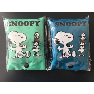 スヌーピー(SNOOPY)の新品限定　スヌーピー　ポーチ付きエコバック　2個セット(エコバッグ)