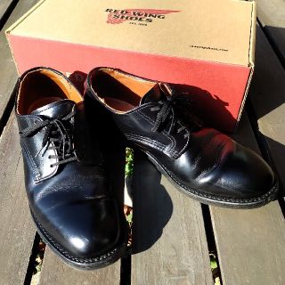 レッドウィング(REDWING)のREDWING 9087 mil-1 ブラック US8 26.0cm 中古 (ドレス/ビジネス)