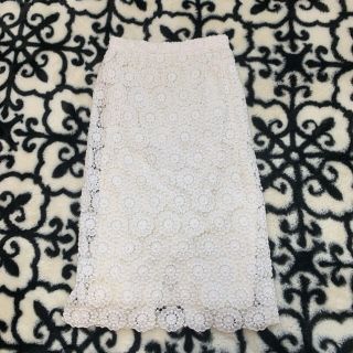 ドルチェ&ガッバーナ(DOLCE&GABBANA) レーススカート ひざ丈スカートの
