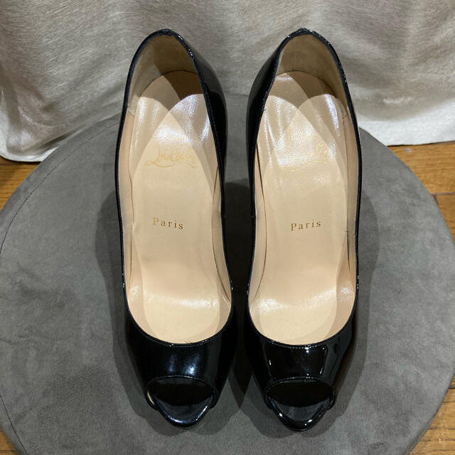クリスチャンルブタン エナメルパンプス | loneoakpoint.com