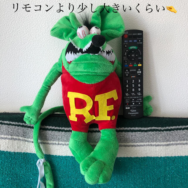 RAT FINC ぬいぐるみ　【古着屋にて購入】 エンタメ/ホビーのおもちゃ/ぬいぐるみ(ぬいぐるみ)の商品写真