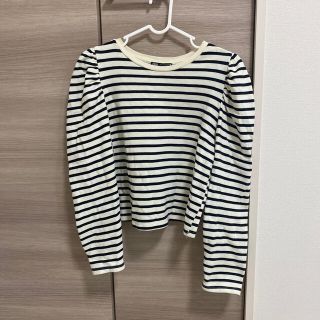 ザラ(ZARA)のZARA♡ボーダートップス(カットソー(長袖/七分))