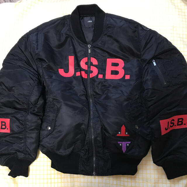 三代目 J Soul Brothers(サンダイメジェイソウルブラザーズ)の値下げ❗️ 美品　JSB  MA-1 ジャケット メンズのジャケット/アウター(フライトジャケット)の商品写真