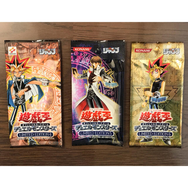 遊戯王 LIMITED EDITION 4、5、6