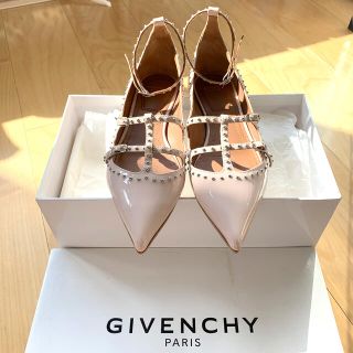 ジバンシィ(GIVENCHY)のGIVENCHY ジバンシー　スタッズバレエシューズ(バレエシューズ)