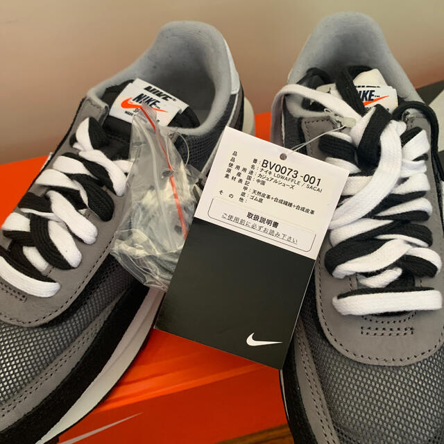 sacai(サカイ)の新品　sacai ×  NIKE LD ワッフル ブラック 24cm メンズの靴/シューズ(スニーカー)の商品写真