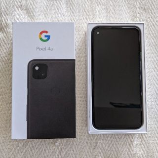 Google Pixel 4a JustBlack 128GB SIMフリー美品(スマートフォン本体)