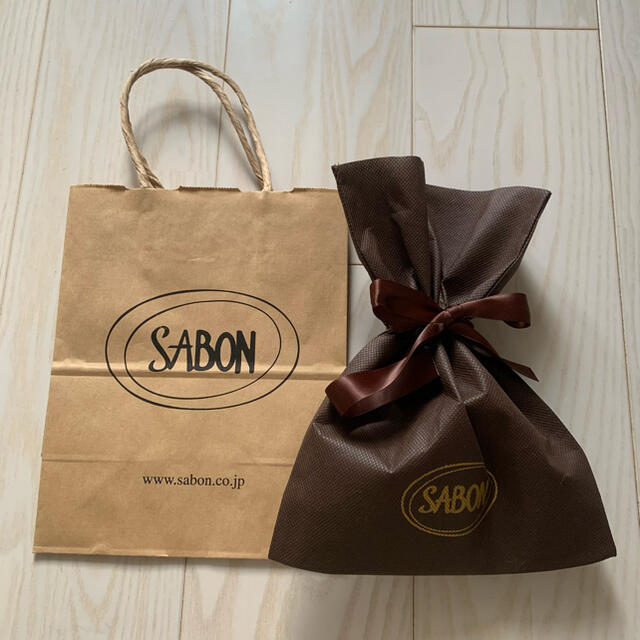 SABON(サボン)のサボン　ラッピング　紙袋　ギフト レディースのバッグ(ショップ袋)の商品写真