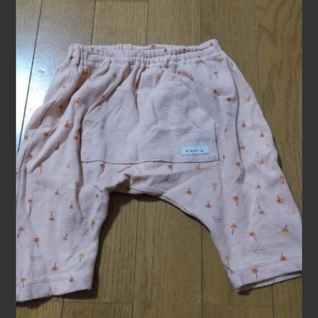 F.O.KIDS(エフオーキッズ)のアプレレクール ８部丈カットソーパンツ 70　保育園　女の子 キッズ/ベビー/マタニティのベビー服(~85cm)(パンツ)の商品写真