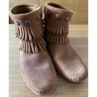 ミネトンカ(Minnetonka)のミネトンカ　ショートブーツ　24.0cm(ブーツ)