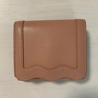 チャールズアンドキース(Charles and Keith)のCHARLES & KEITH 二つ折り財布　ピンク(財布)