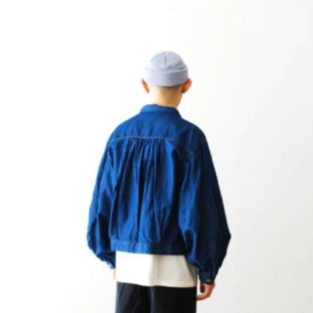 Needles(ニードルス)のneedles gathered jean jacket メンズのジャケット/アウター(Gジャン/デニムジャケット)の商品写真