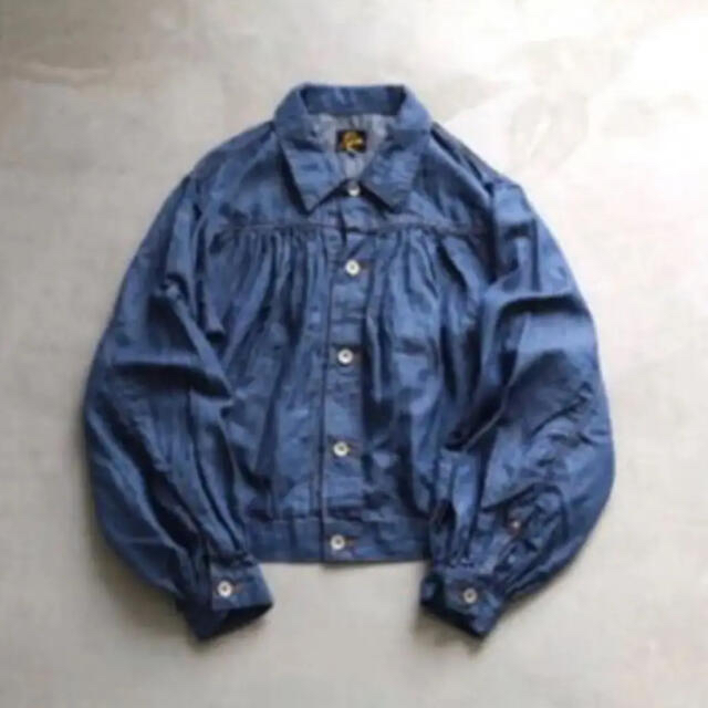 Needles(ニードルス)のneedles gathered jean jacket メンズのジャケット/アウター(Gジャン/デニムジャケット)の商品写真