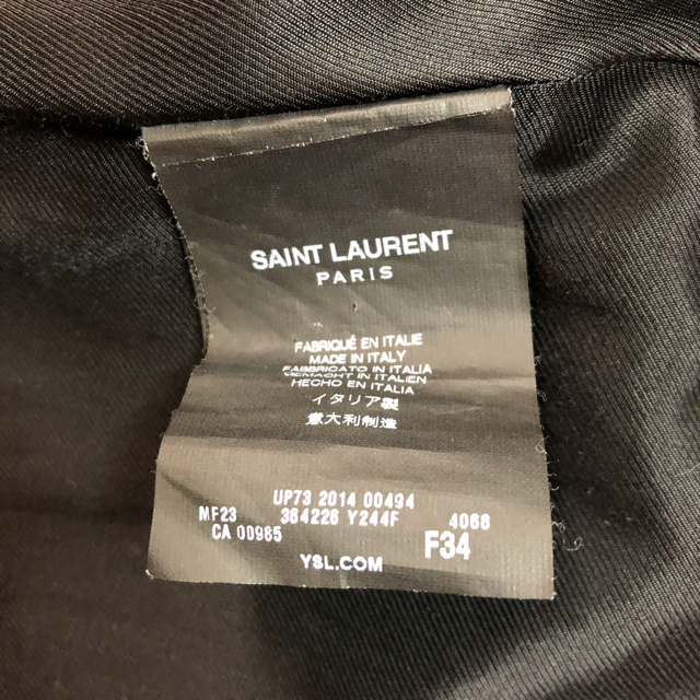 数量限定 Saint Laurent - (お値段交渉受付ます)SAINT LAURENTエディ期紺緑チェック柄ポンチョの通販 by mmoe17's shop｜サンローランならラクマ 国産得価
