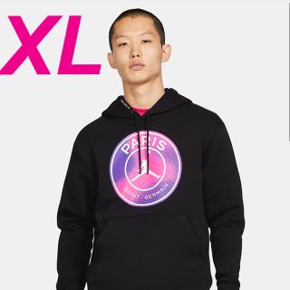 ナイキ(NIKE)のNIKE PSG JORDAN FLEECE PULLOVER コラボ パーカー(パーカー)