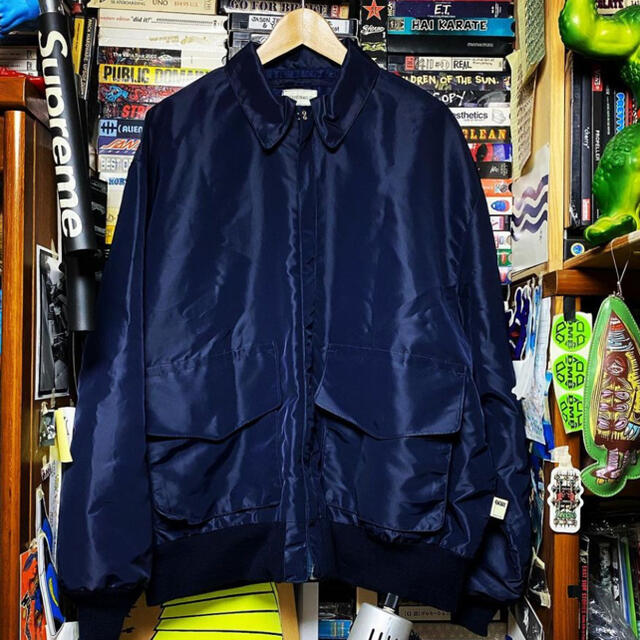 BEAMS(ビームス)の【CCB様専用】SSZ BUZZ A-2B NAVY メンズのジャケット/アウター(ミリタリージャケット)の商品写真