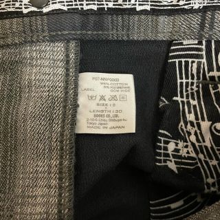 2022年最新春物 美品 07 LOVE GOD MURDER期 ナンバーナイン チェック