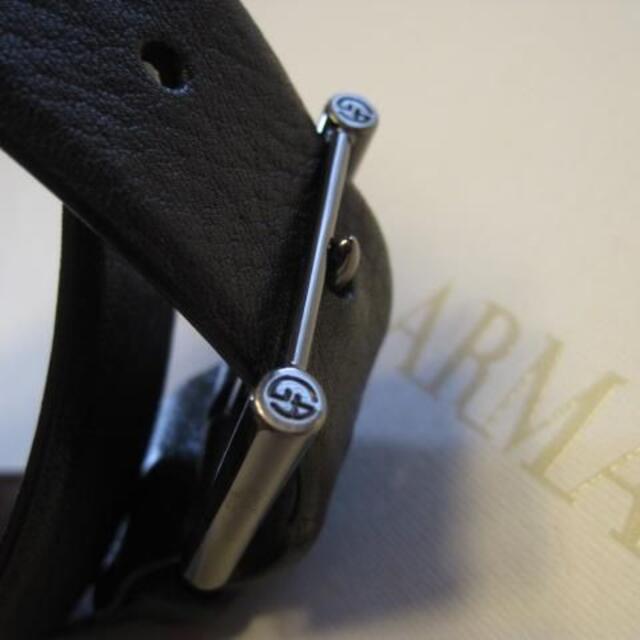Giorgio レザーベルト 濃茶 48 ITの通販 by R’s shop|ジョルジオアルマーニならラクマ Armani - GIORGIO ARMANI コレクションモデル HOT新品