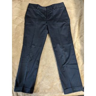 アオキ(AOKI)の【限定値下】【LES MUES】ネイビー スティックパンツ(クロップドパンツ)